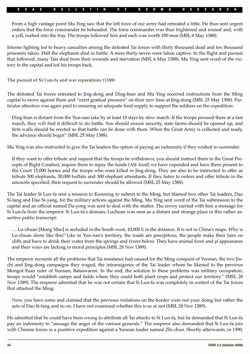 SOAS bulletin of Burma research - Page 44