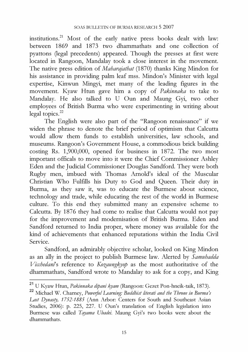 SOAS bulletin of Burma research - Page 16