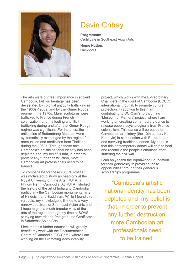 Alphawood Southeast Asian arts academic programme - New Page