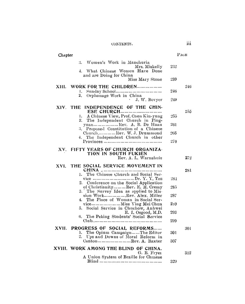 China mission year book - Page iii