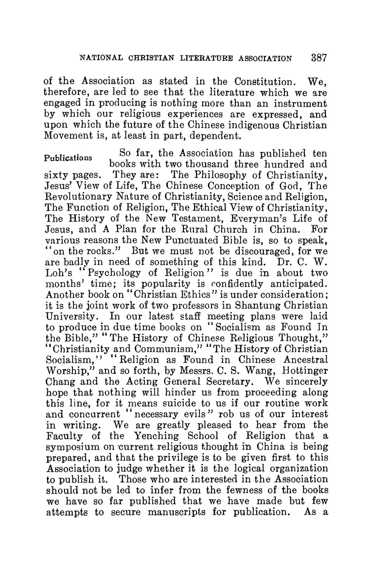 China mission year book - Page 387