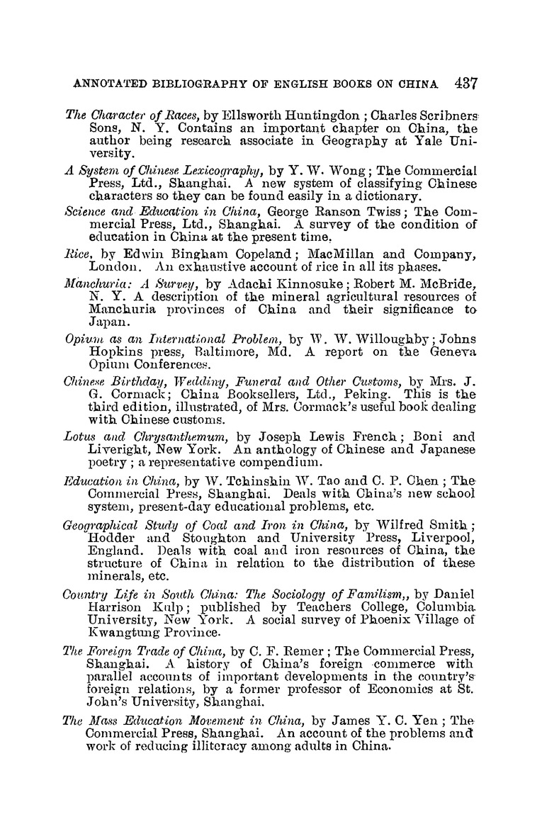 China mission year book - Page 437