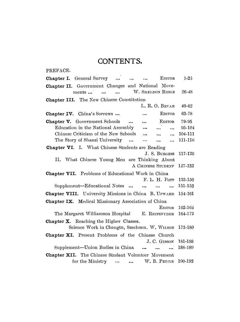 China mission year book - Page iii