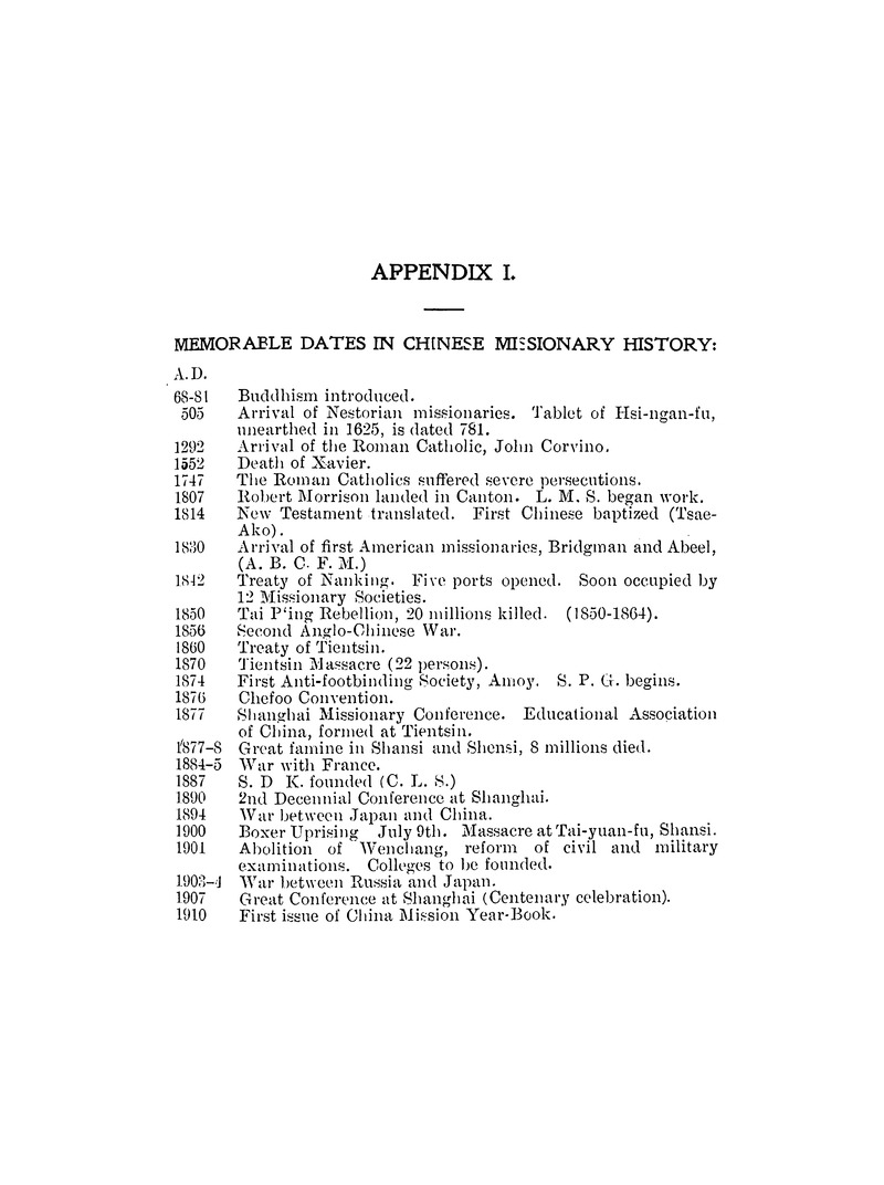 China mission year book - Page i