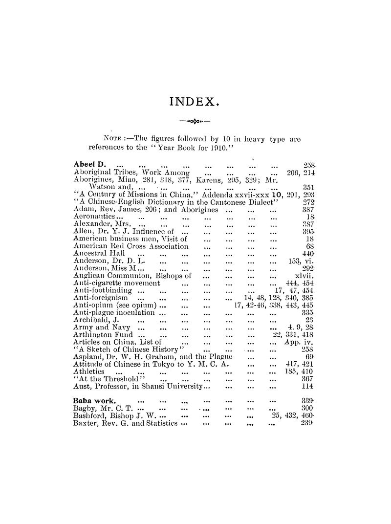 China mission year book - Page i