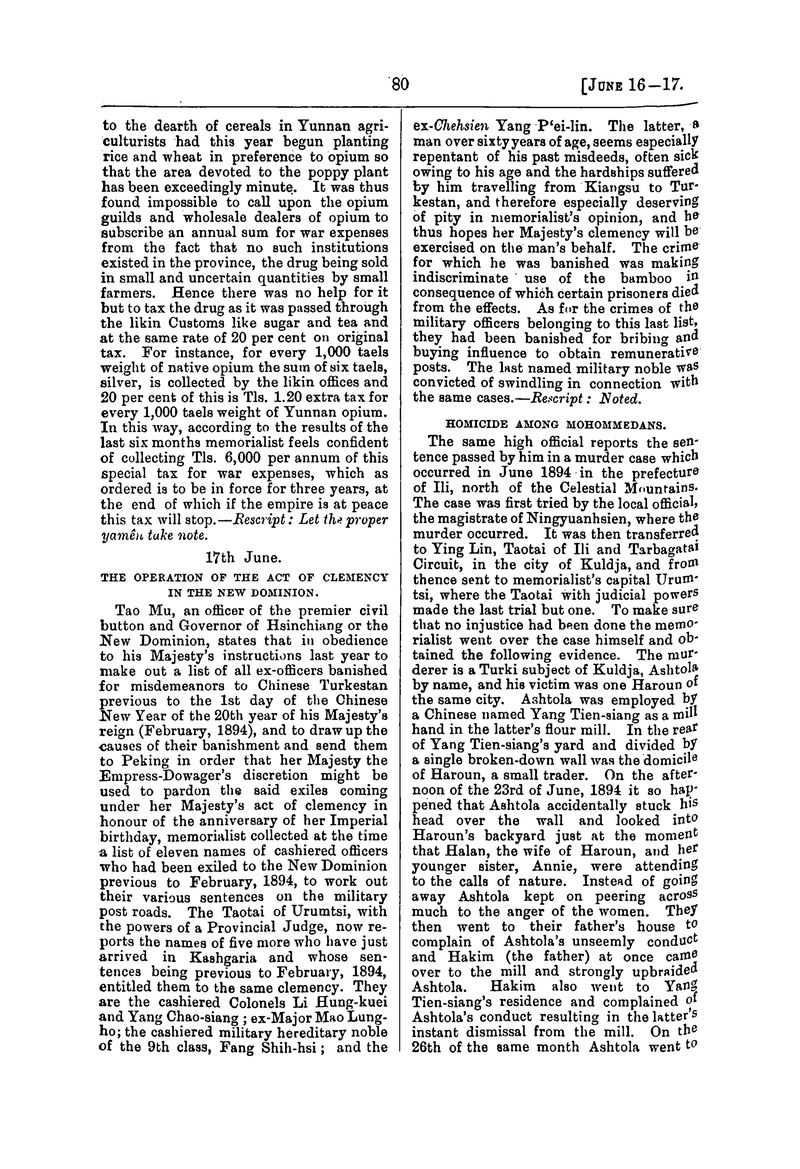 Translation of the Peking gazette - 