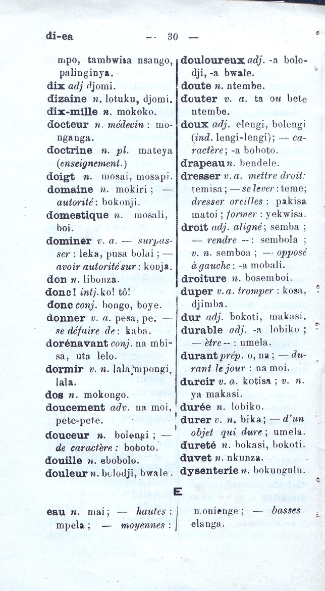Vocabulaire du lingala - Page 30