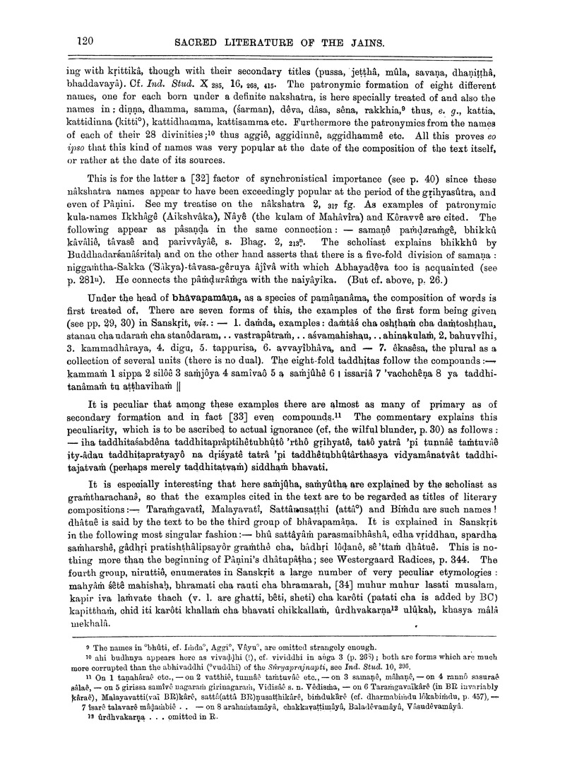 Weber's Sacred literature of the Jains - Page 120