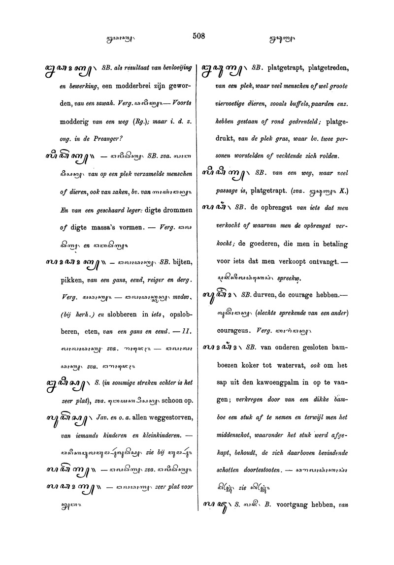 Soendasch-Nederduitsch woordenboek - 