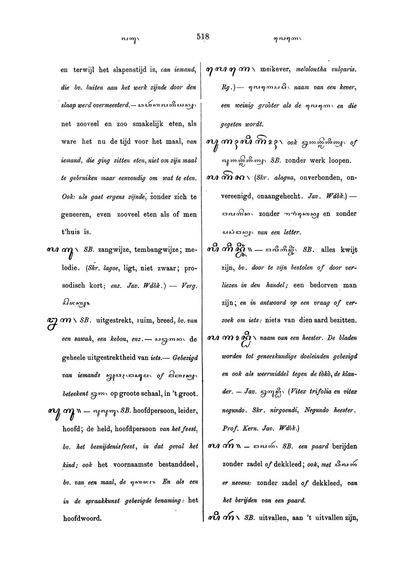 Soendasch-Nederduitsch woordenboek - 