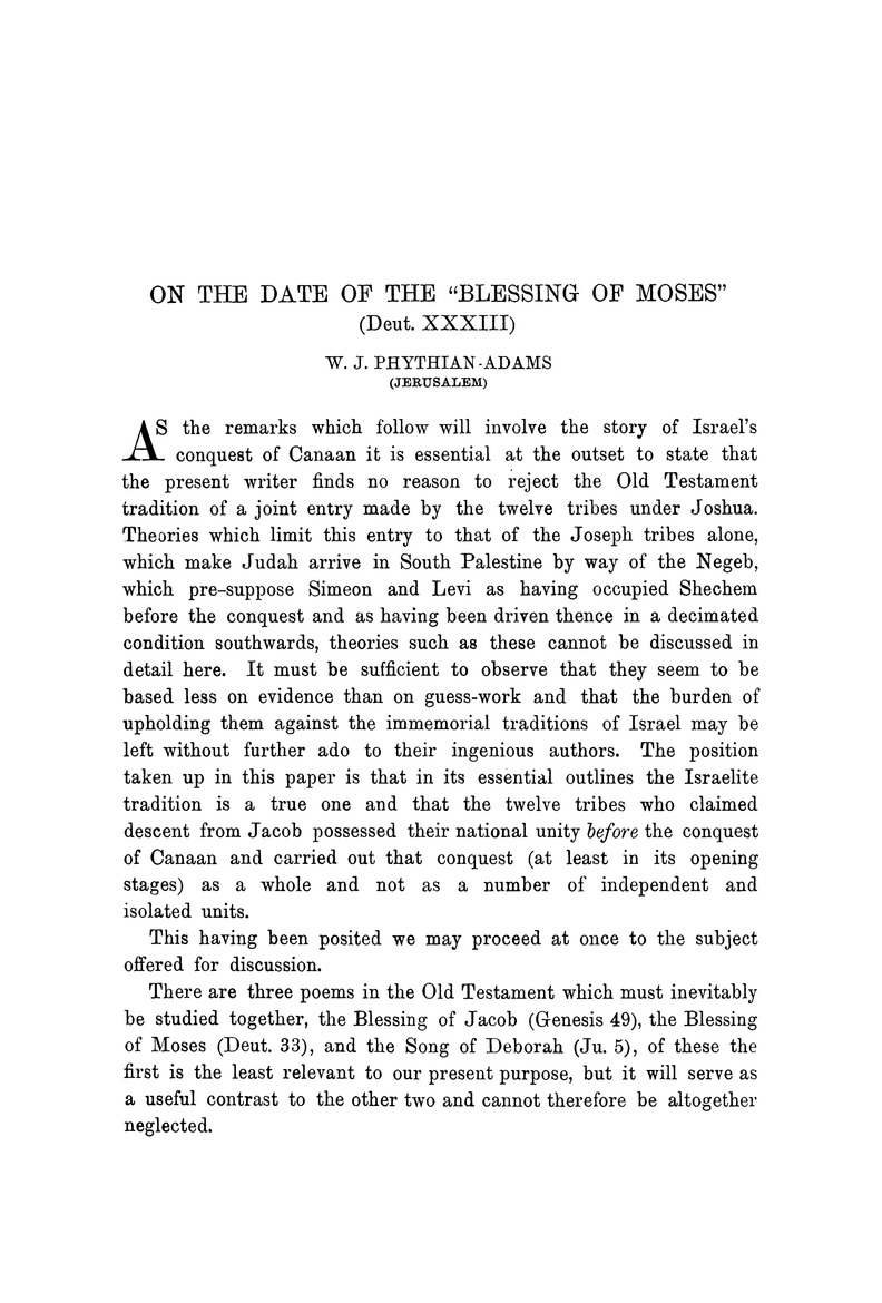 Journal of the Palestine Oriental Society - digital image 174