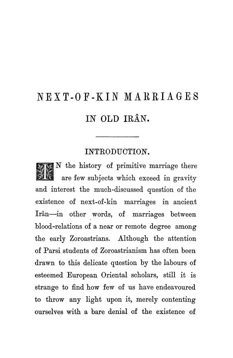 Next-of-kin marriages in old Iran - Page 1