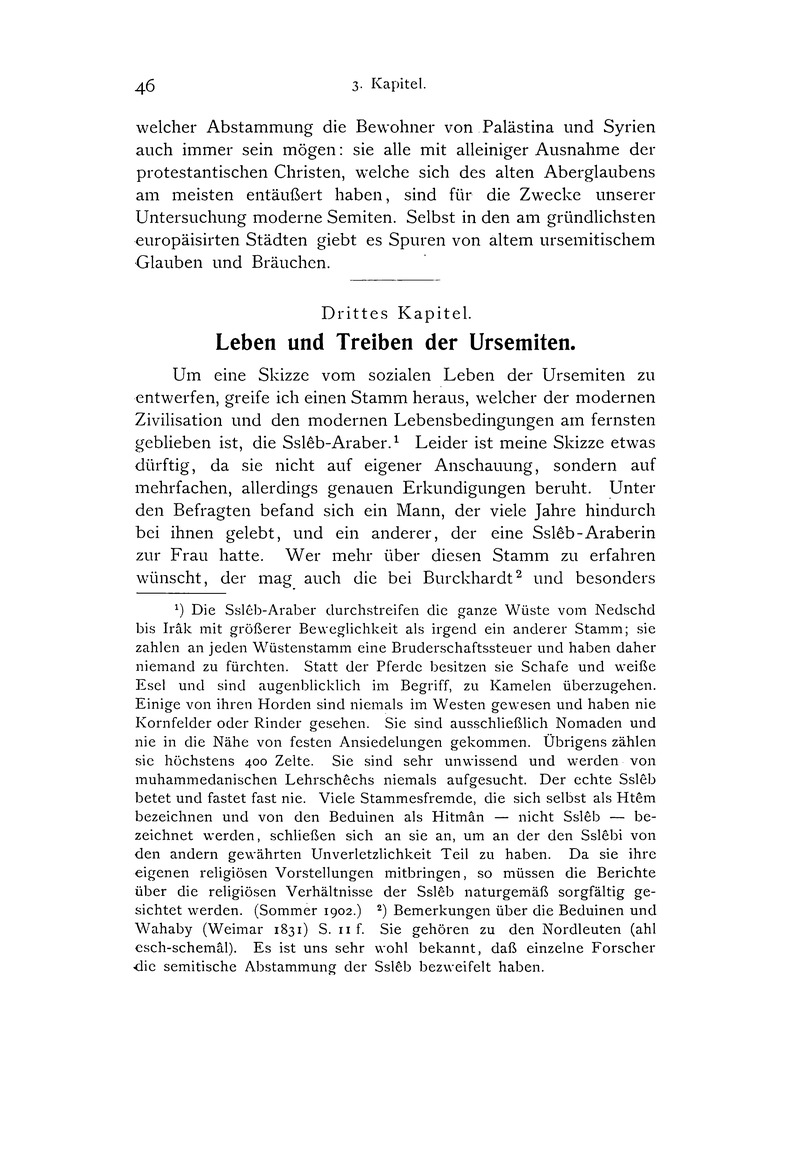 Ursemitische Religion im Volksleben des heutigen Orients - 