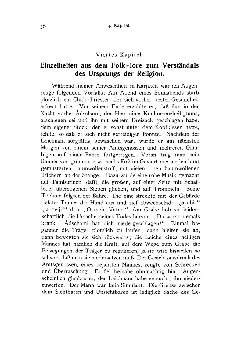 Ursemitische Religion im Volksleben des heutigen Orients - 