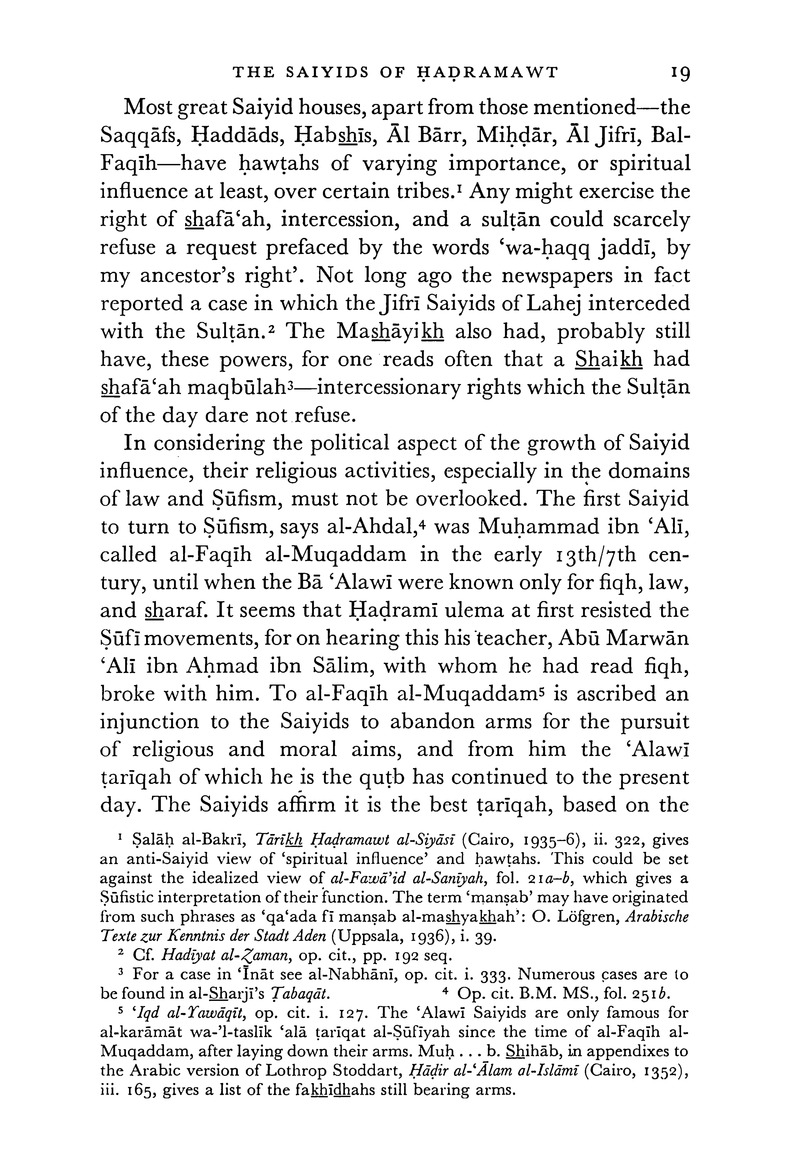 Saiyids of Hạdṛamawt - Page 19