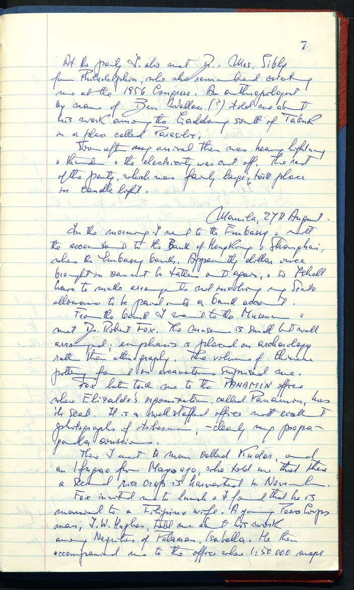 Diary, Manila, Philippines (PP MS 19/01/01/26) - Page 11