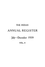 Indian annual register