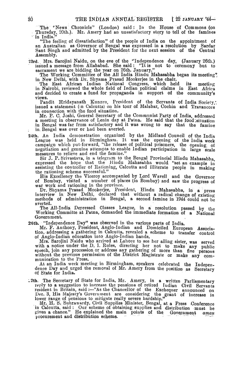 Indian annual register - Page 30