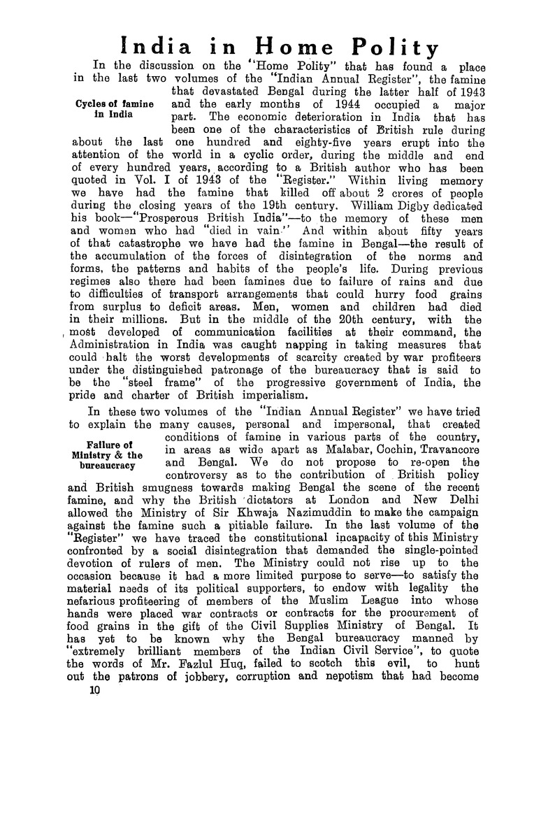 Indian annual register - Page 73
