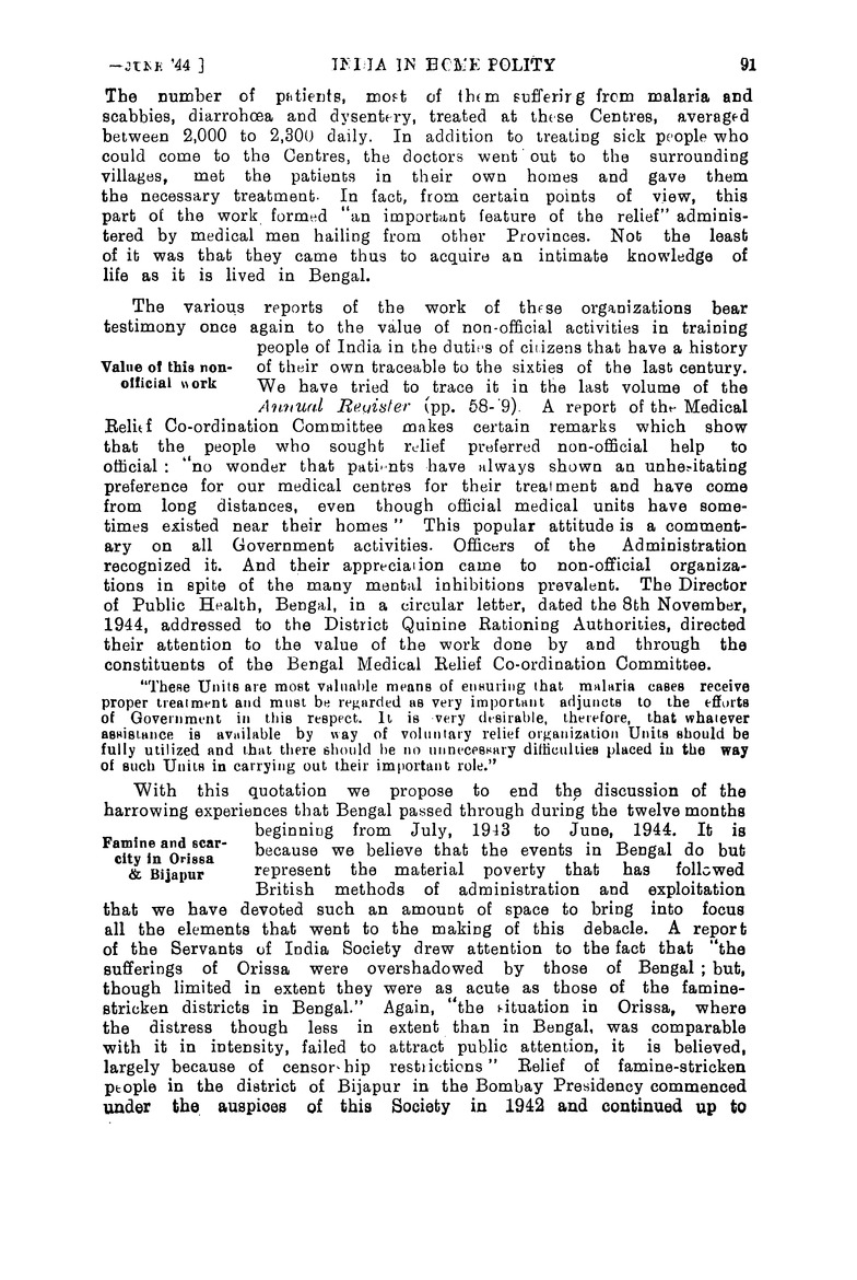 Indian annual register - Page 91