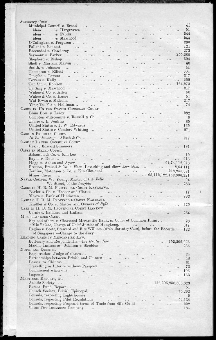 Supreme Court and consular gazette, and law reporter for the Supreme & provincial courts of China & Japan - 