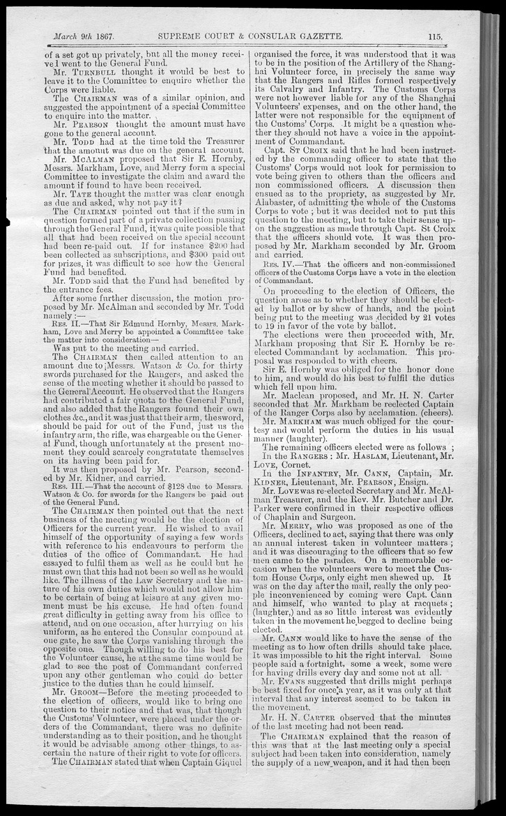 Supreme Court and consular gazette, and law reporter for the Supreme & provincial courts of China & Japan - 