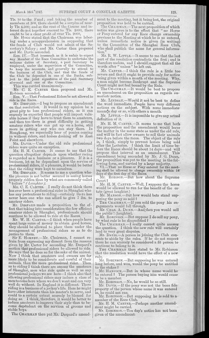 Supreme Court and consular gazette, and law reporter for the Supreme & provincial courts of China & Japan - 