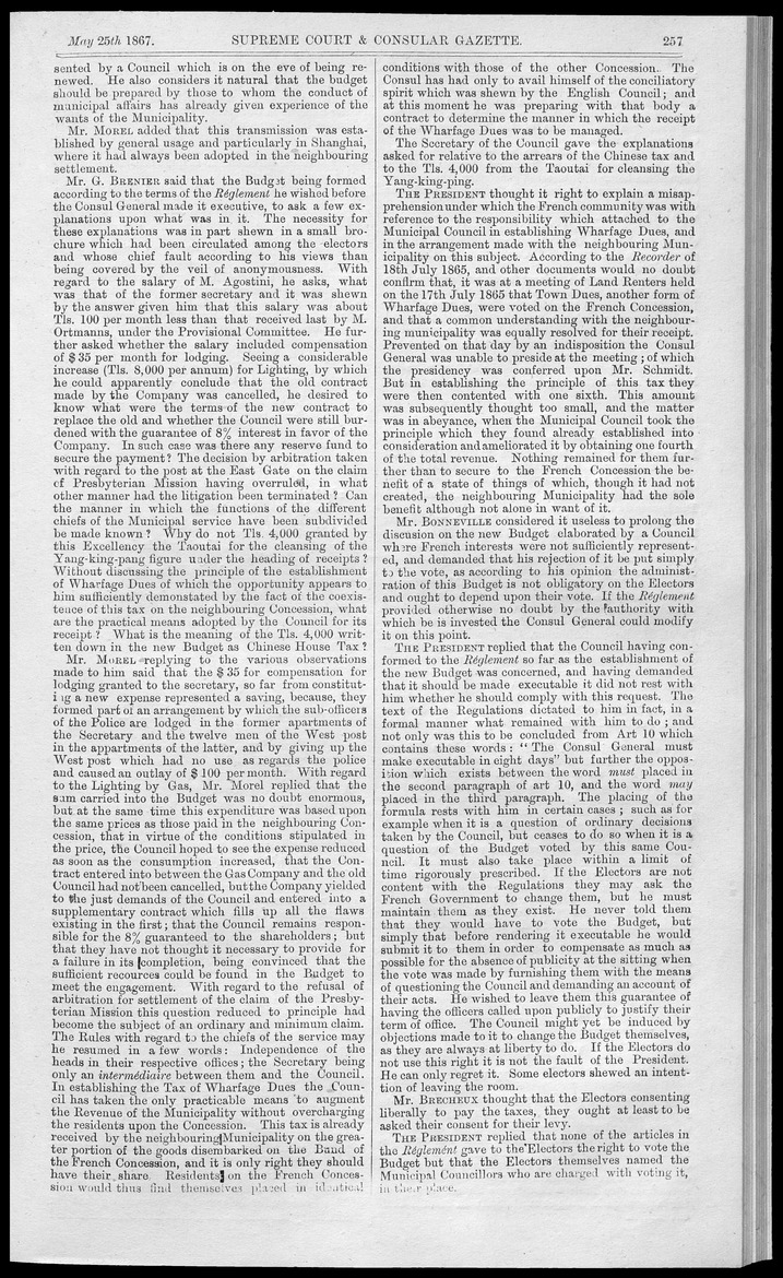 Supreme Court and consular gazette, and law reporter for the Supreme & provincial courts of China & Japan - 