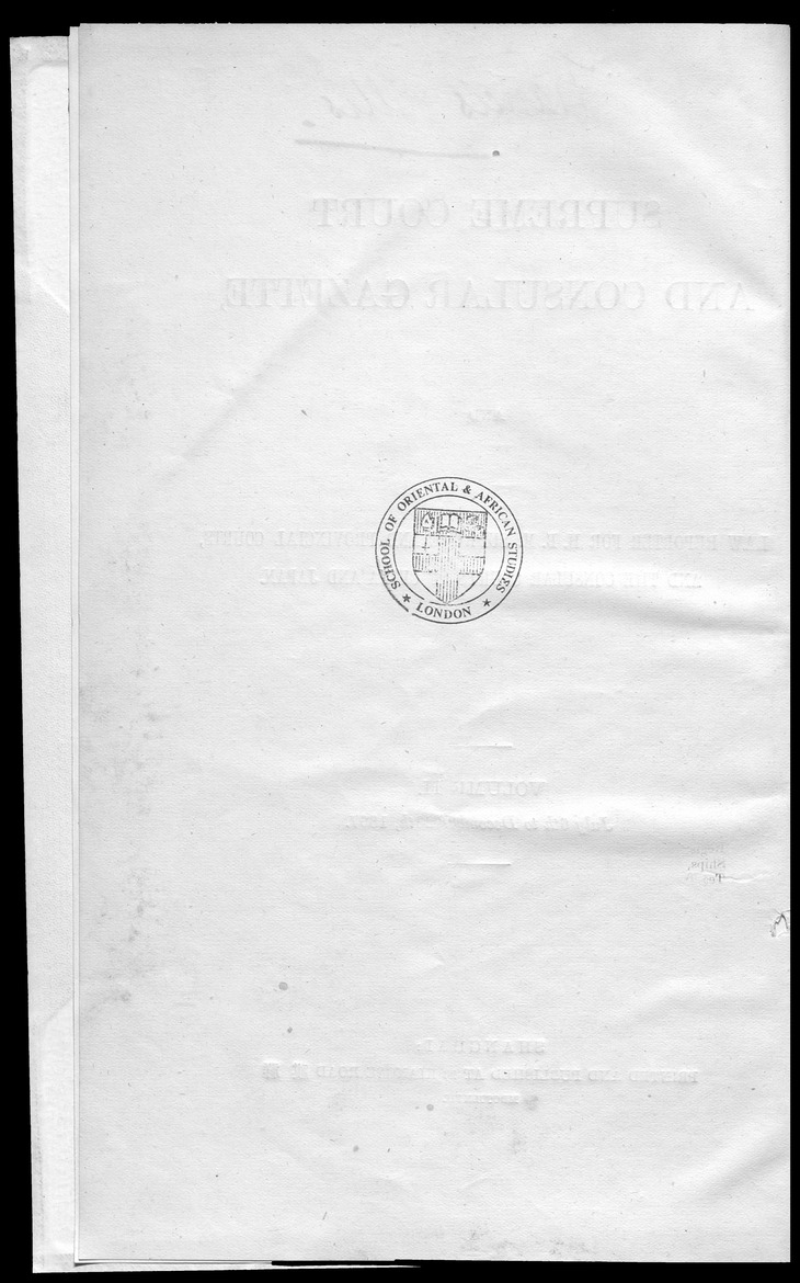 Supreme Court and consular gazette, and law reporter for the Supreme & provincial courts of China & Japan - 