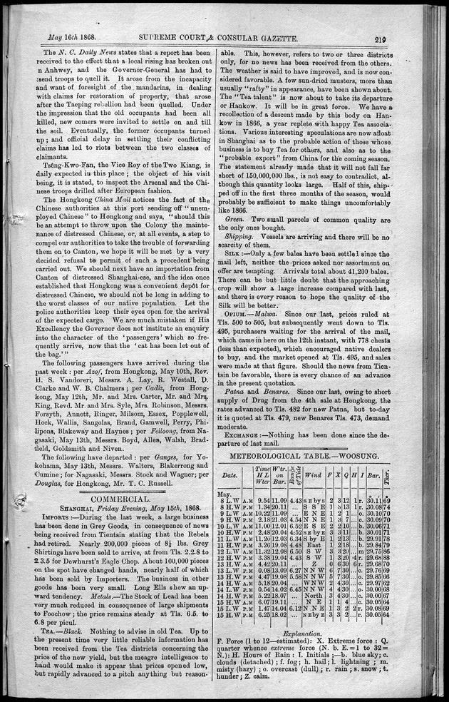 Supreme Court and consular gazette, and law reporter for the Supreme & provincial courts of China & Japan - 