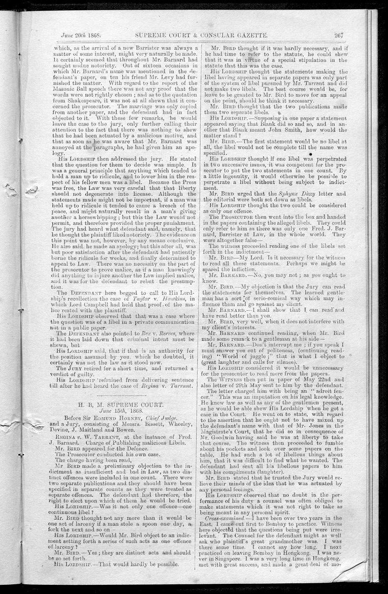 Supreme Court and consular gazette, and law reporter for the Supreme & provincial courts of China & Japan - digital image 5