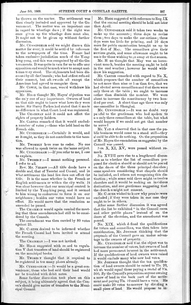 Supreme Court and consular gazette, and law reporter for the Supreme & provincial courts of China & Japan - 