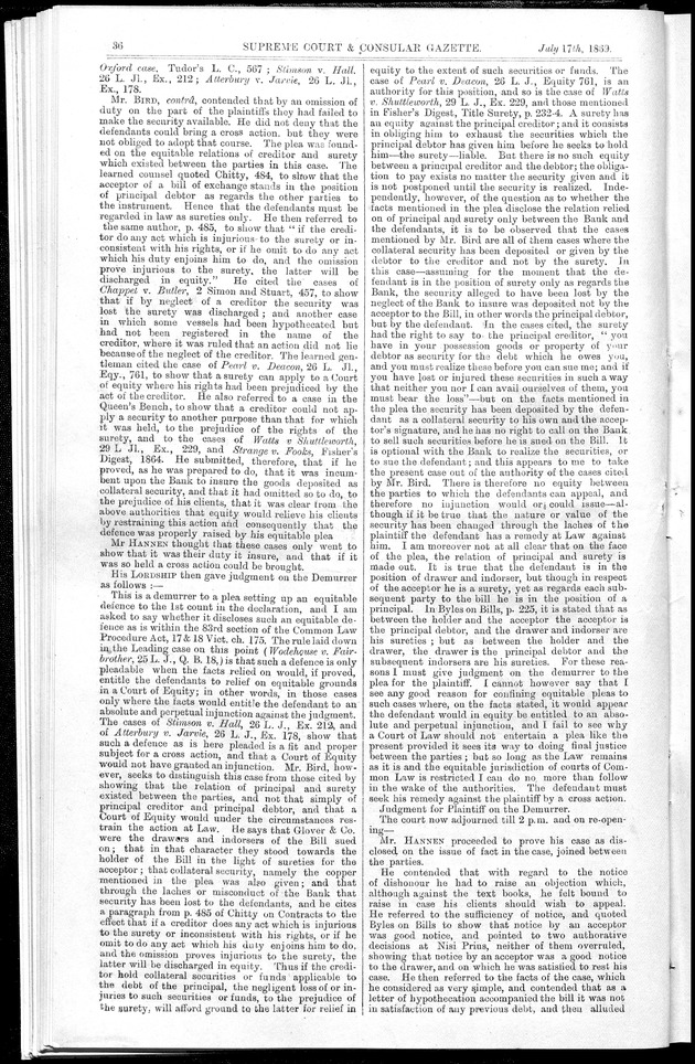 Supreme Court and consular gazette, and law reporter for the Supreme & provincial courts of China & Japan - 