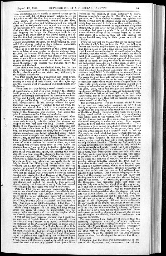 Supreme Court and consular gazette, and law reporter for the Supreme & provincial courts of China & Japan - 