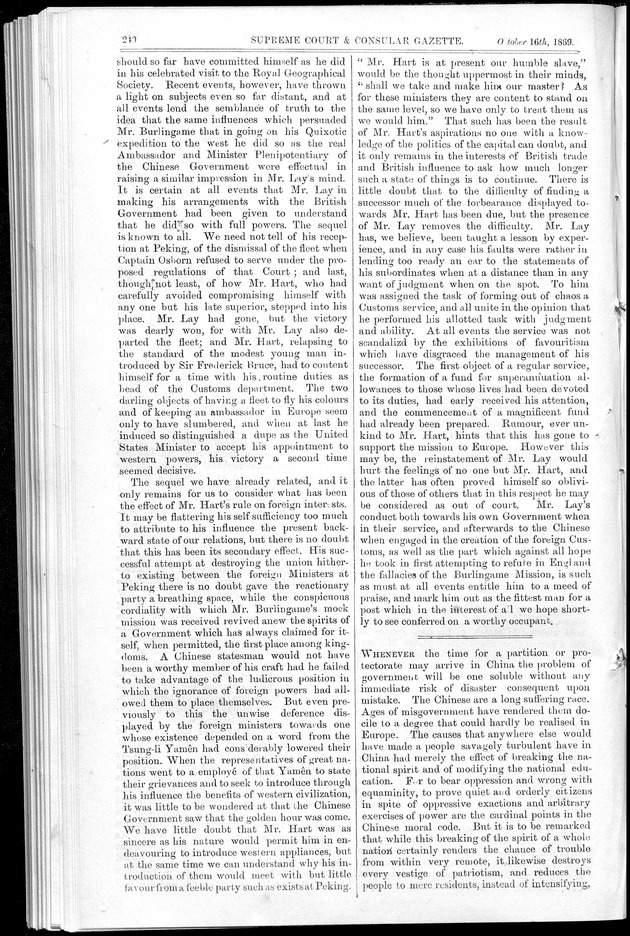 Supreme Court and consular gazette, and law reporter for the Supreme & provincial courts of China & Japan - 