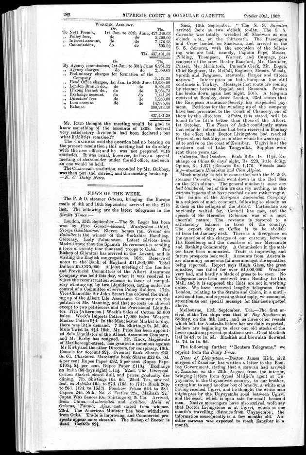 Supreme Court and consular gazette, and law reporter for the Supreme & provincial courts of China & Japan - 