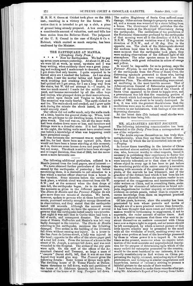 Supreme Court and consular gazette, and law reporter for the Supreme & provincial courts of China & Japan - 