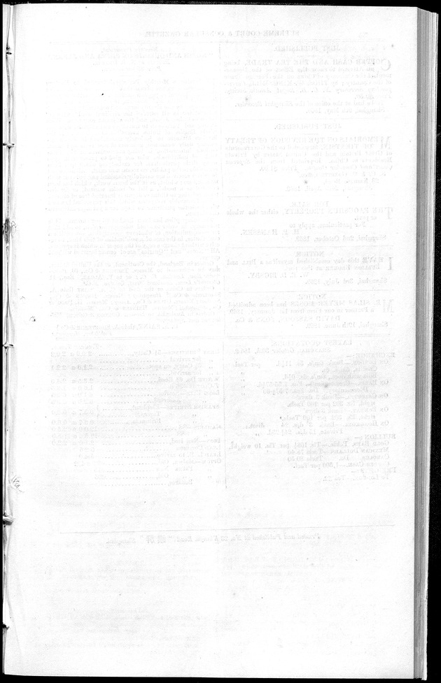 Supreme Court and consular gazette, and law reporter for the Supreme & provincial courts of China & Japan - 