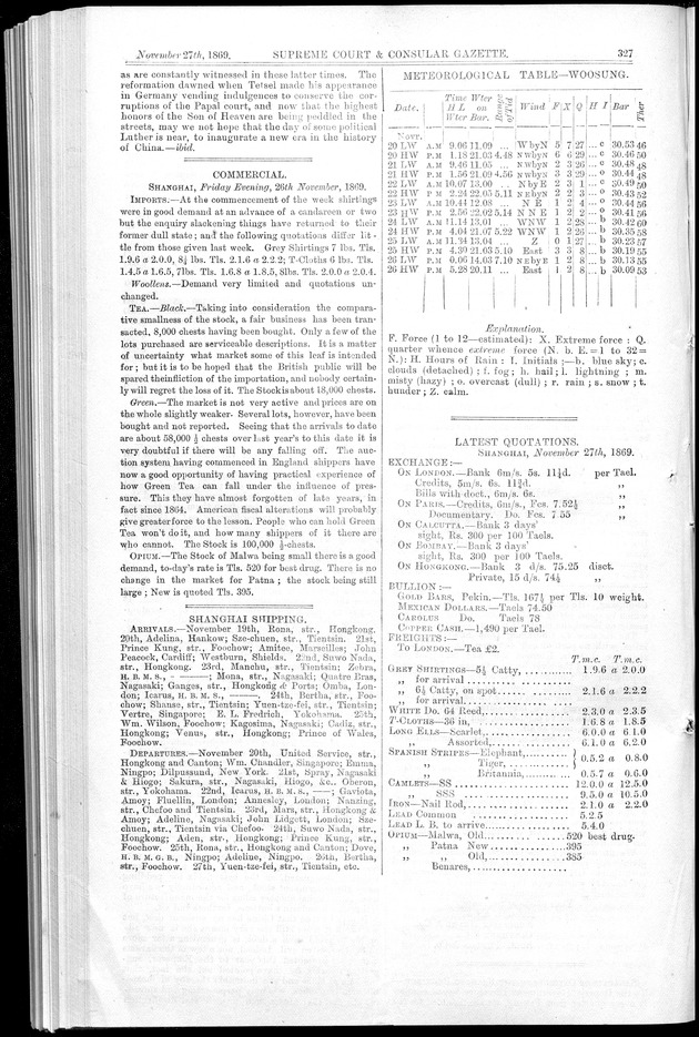 Supreme Court and consular gazette, and law reporter for the Supreme & provincial courts of China & Japan - 