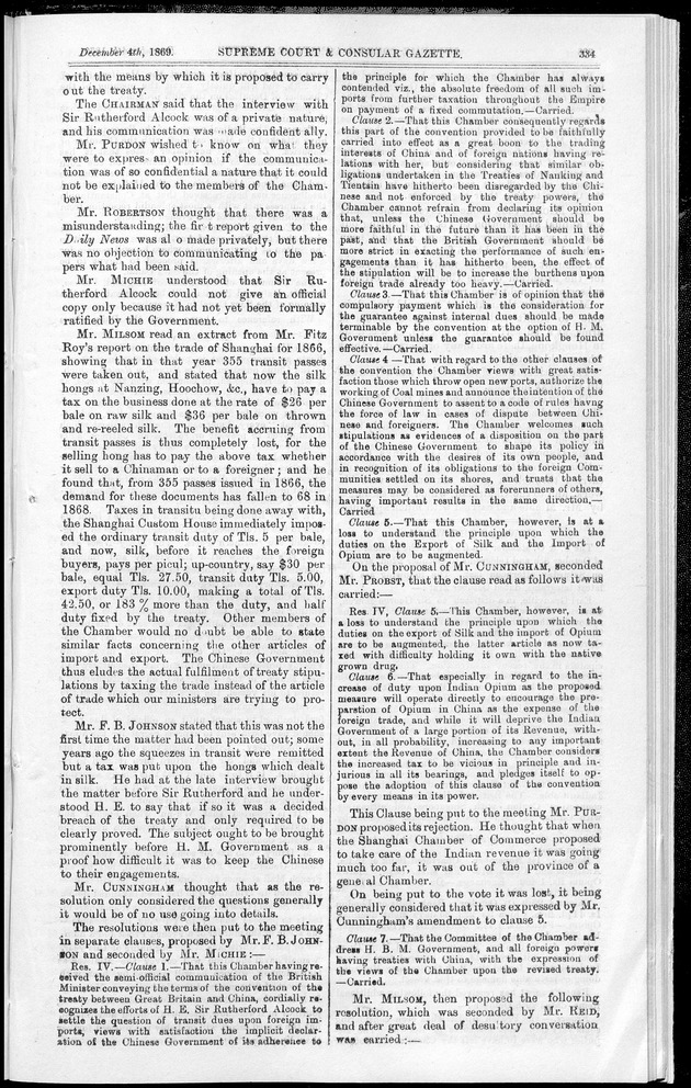 Supreme Court and consular gazette, and law reporter for the Supreme & provincial courts of China & Japan - 