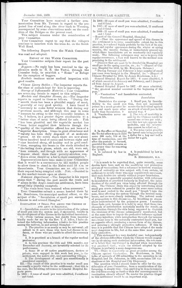 Supreme Court and consular gazette, and law reporter for the Supreme & provincial courts of China & Japan - 