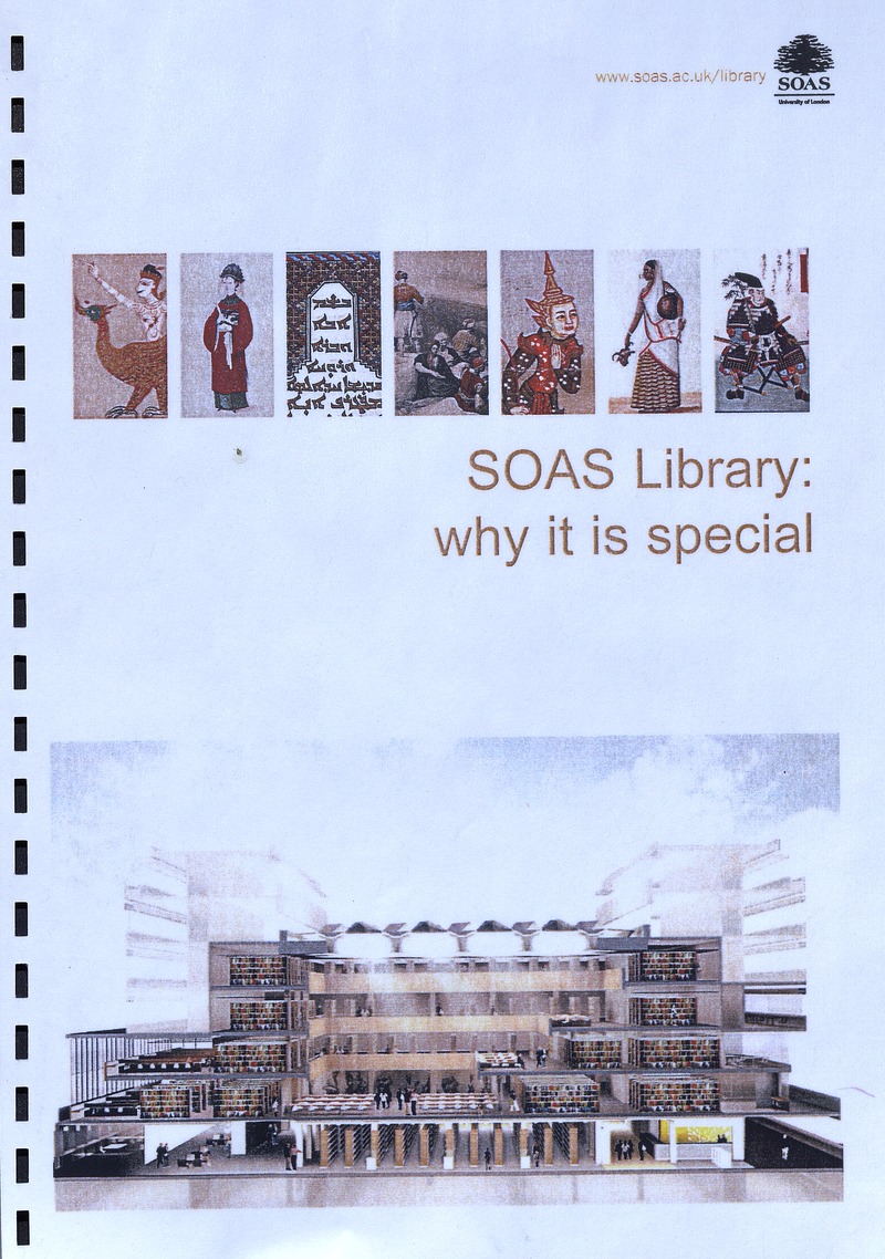 SOAS Library - Page i