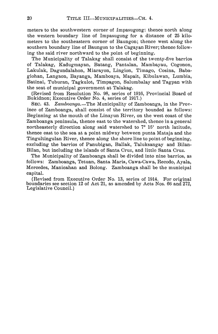 Administrative Code of the Department of Mindanao and Sulu - Page 20