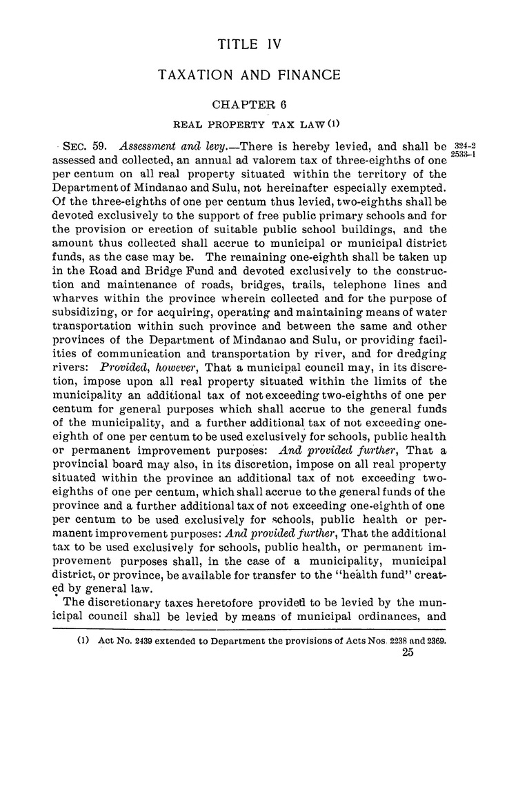 Administrative Code of the Department of Mindanao and Sulu - Page 25