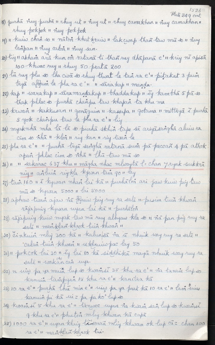 G. H. Luce Papers - Page 1526