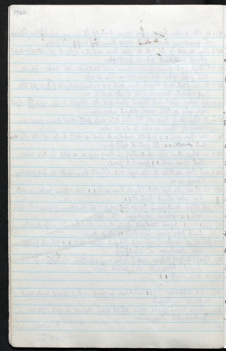 G. H. Luce Papers - Page 1740