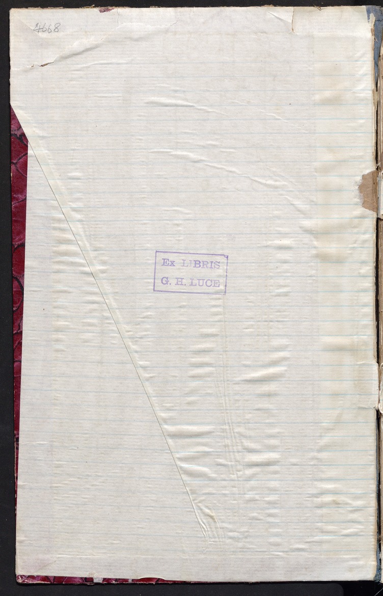 G. H. Luce Papers - Page 4668