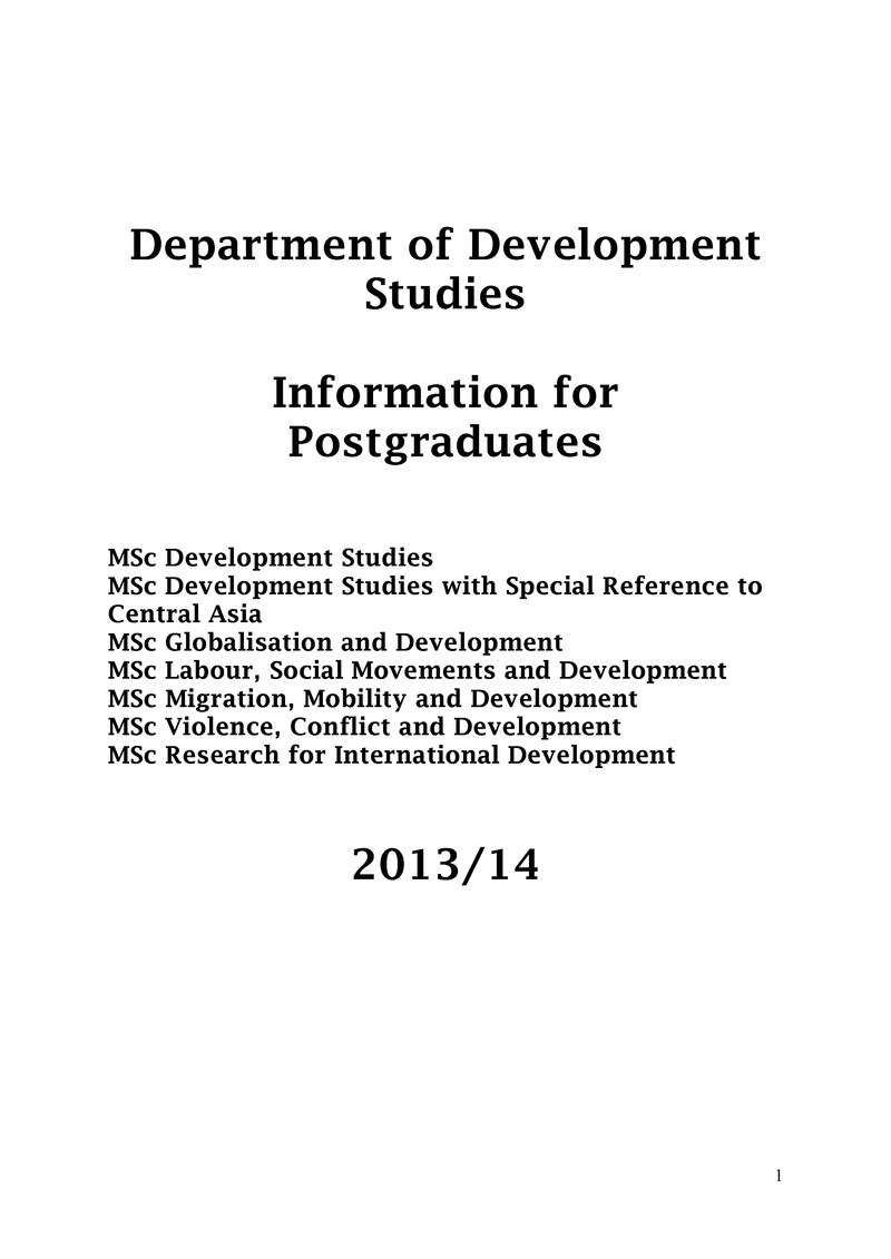 Department of Development - Page 1