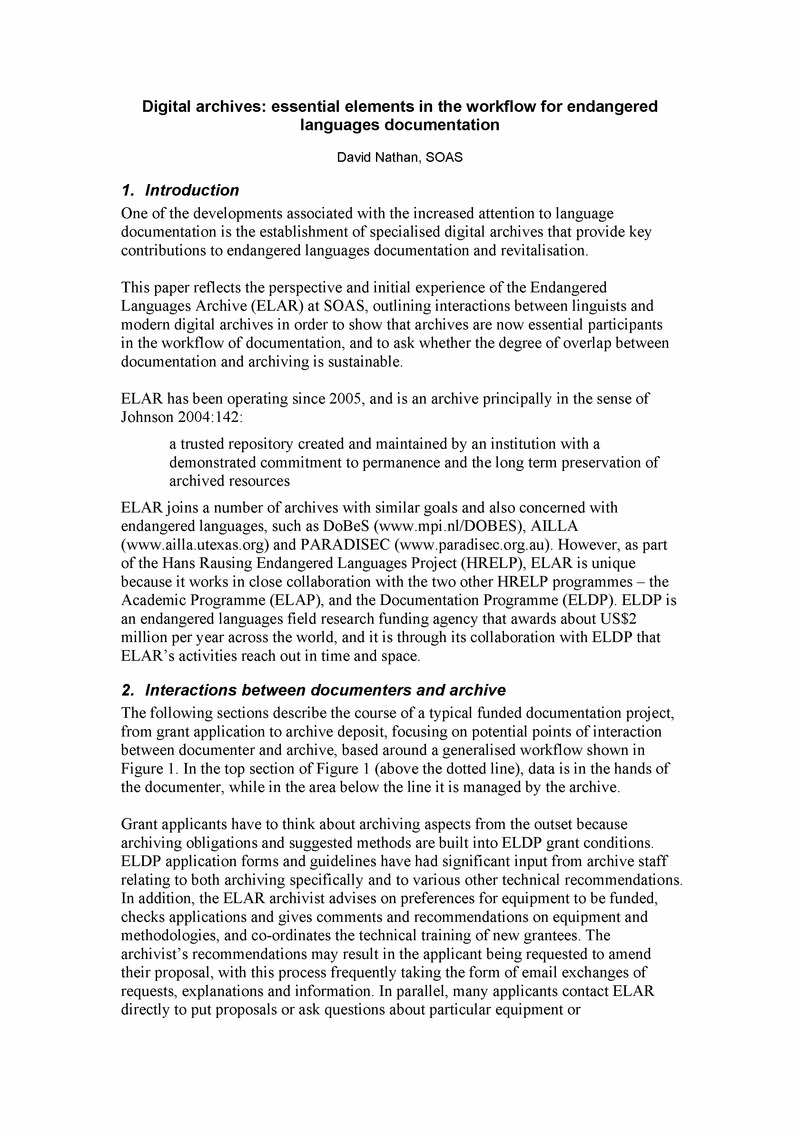 Digital archives - Page 1