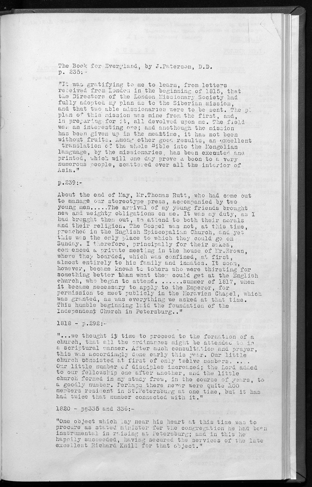 London Missionary Society handlists - digital image 1